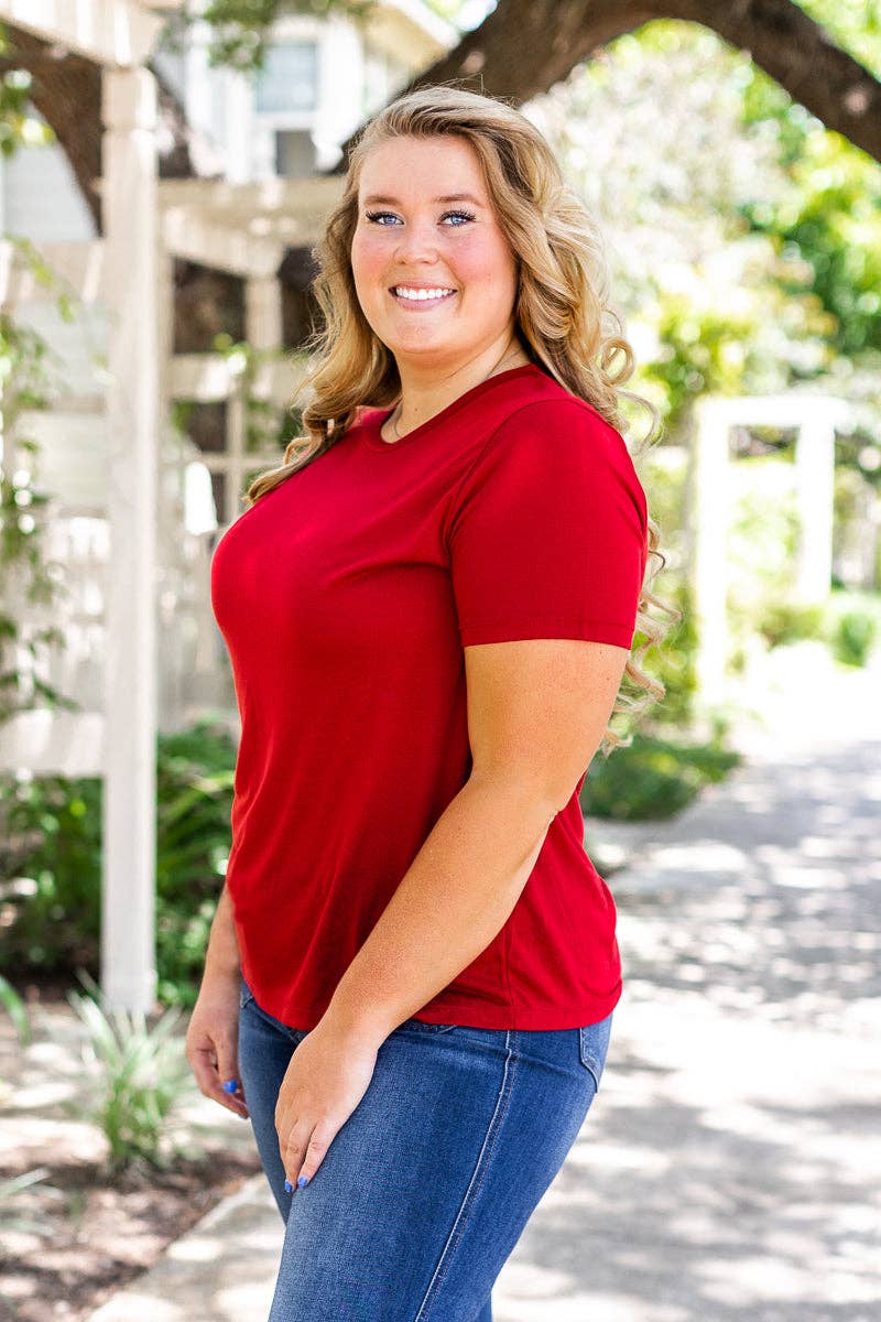 Basic Red Tee