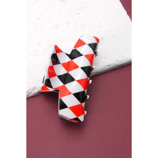 Retro Game Day Claw Clip