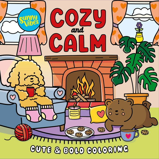 Cozy & Calm Coloring Book