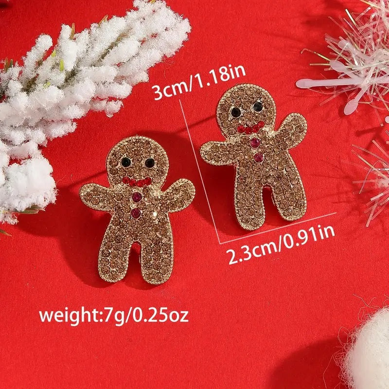 Gingerbread Earrings