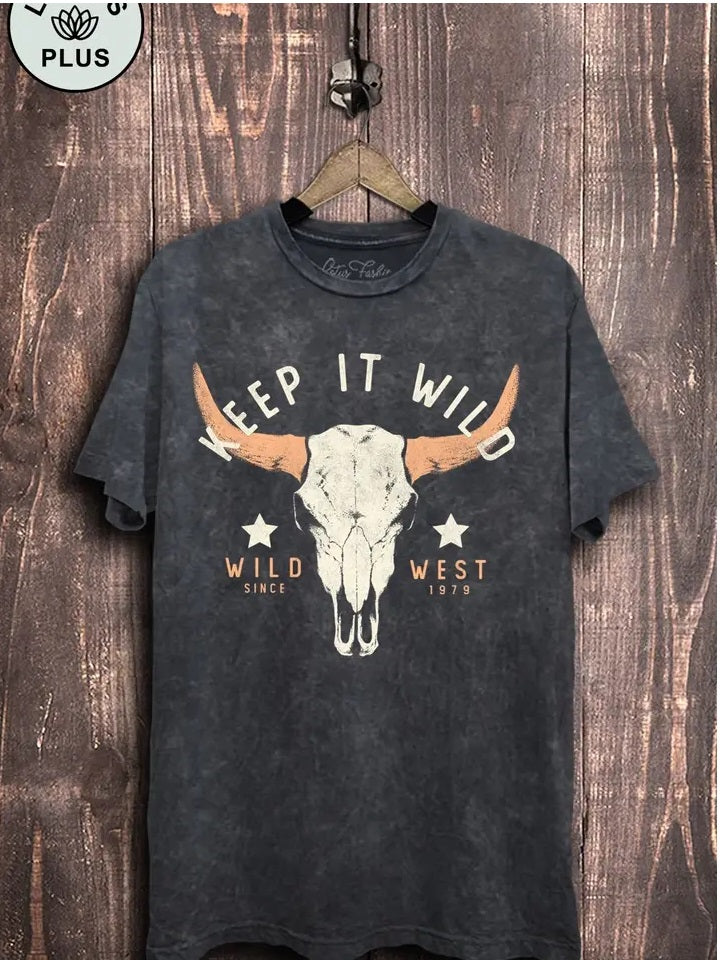 Keep it Wild Tee- S-3X