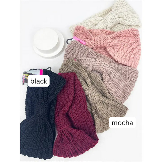 Knit Ear Warmer Headband