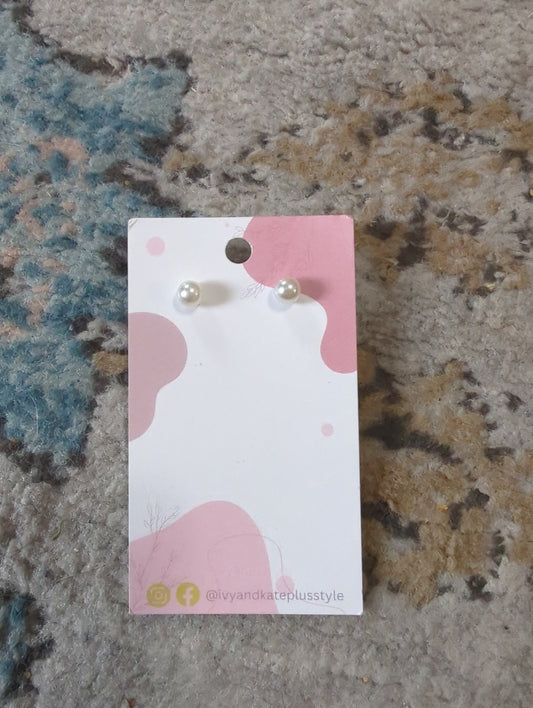Mini Pearl Earrings