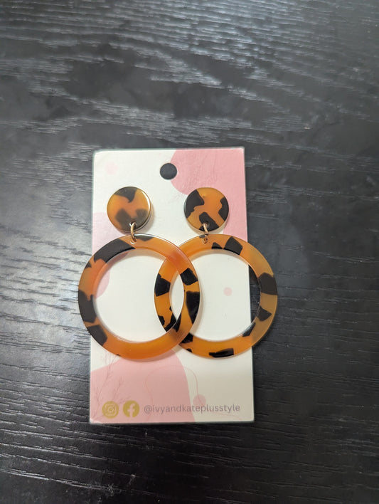 Tortoise Shell Earrings