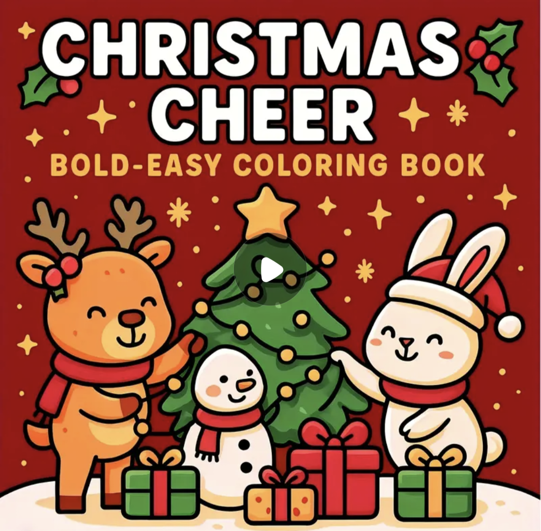 Christmas Cheer Coloring Book