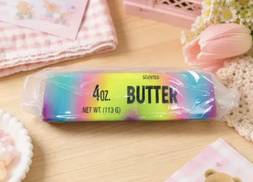 Tie Dye Rainbow Butter Squishy