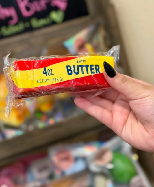 Red Stripe Butter Squishy