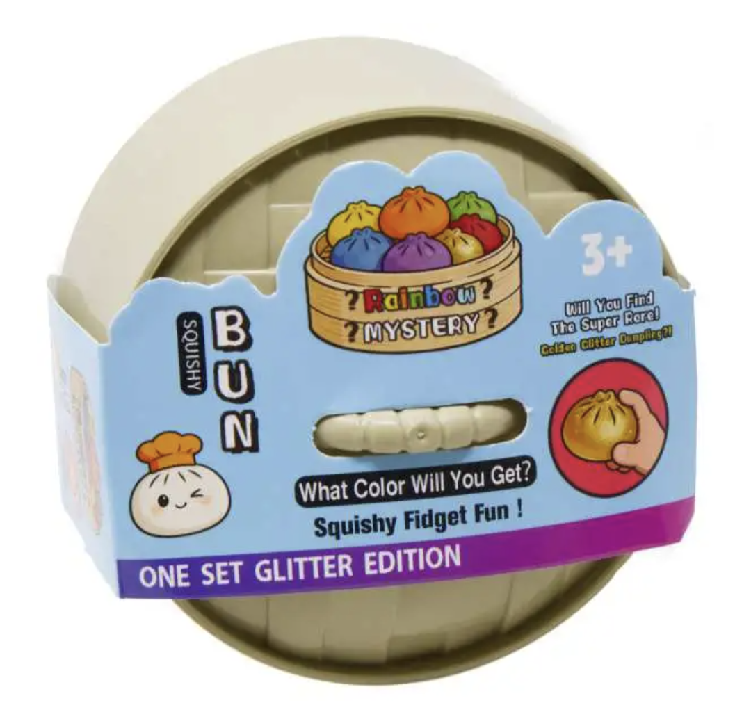 Mystery Glitter Dumpling Squishy