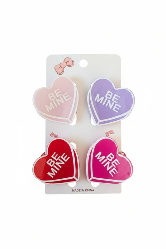 Be Mine Claw Clips