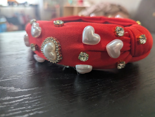 Heart Jewel Headband