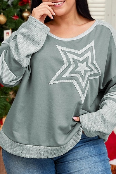 Star Patchwork Top