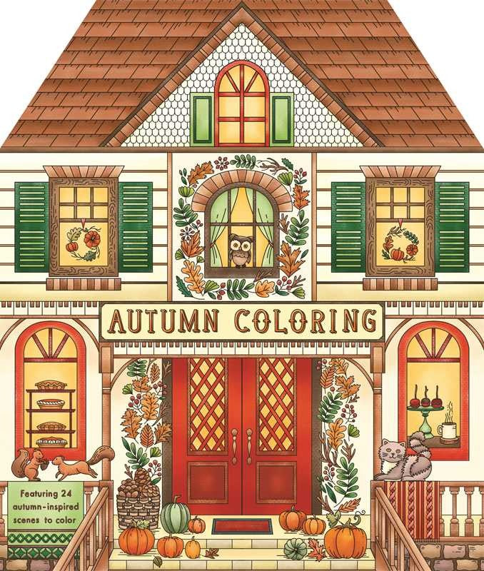 Autumn Coloring Book